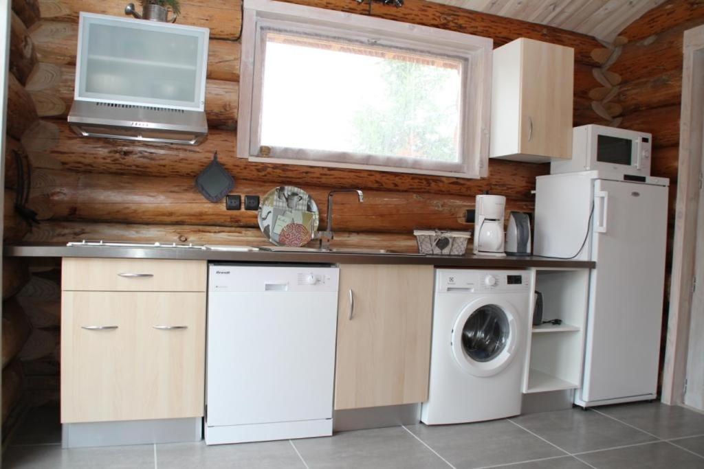 Pialous:Chalet En Rondins Avec Espace Detente La Chapelle-d'Aurec Luaran gambar