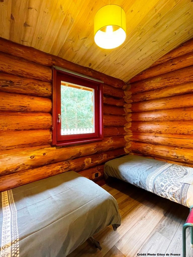 Pialous:Chalet En Rondins Avec Espace Detente La Chapelle-d'Aurec Luaran gambar